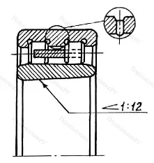 Подшипник  4162922 размер 110x150x40 от производителя  ГПЗ-17