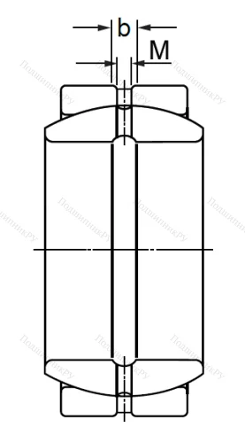 Шарнирный подшипник GE 60 ES в Саратове
