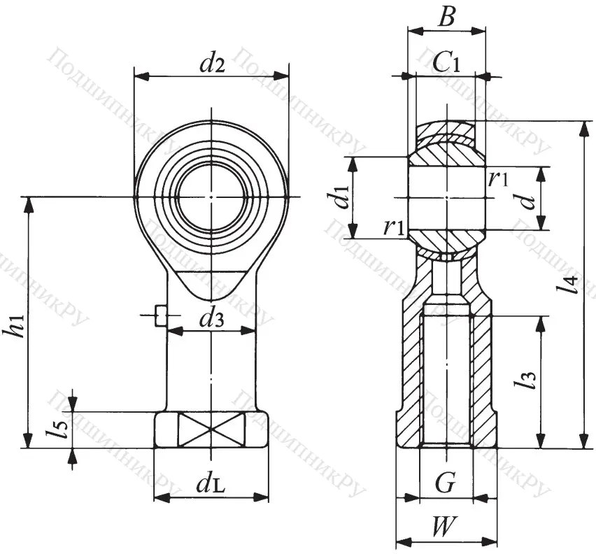 Шарнирная головка PHS 12 L в Саратове
