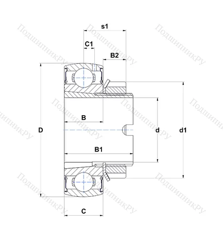Подшипник LK 206 G 2H в Саратове
