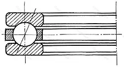 Подшипник  1008918 размер 90x105x10
