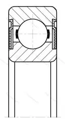 Модификация подшипника 180313 размер 65x140x33 от производителя  CRAFT