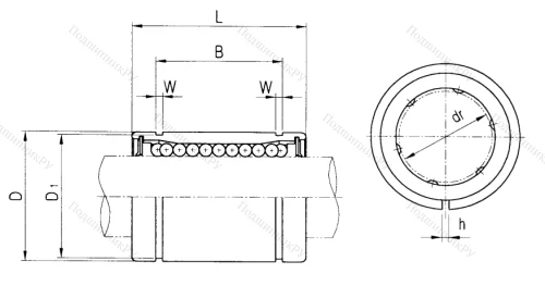 Подшипник LM 6 UU AJ в Саратове