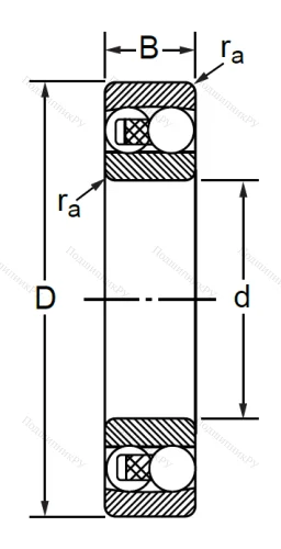 Двухрядный шариковый подшипник 1210 в Саратове