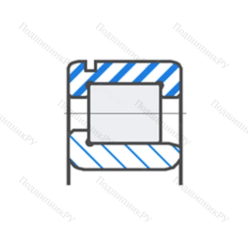 Подшипник роликовый радиальный NJ 309VH.NR.C 4 от производителя  FAG