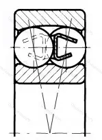 Подшипник  1204 (1204) размер 20x47x14