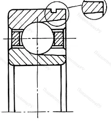 Модификация подшипника 170412А 