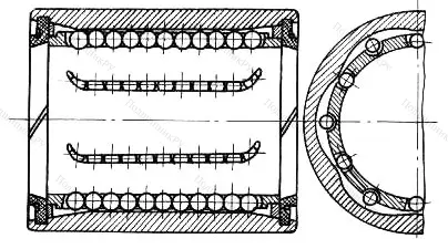 Модификация подшипника 6-510806НЛС17 