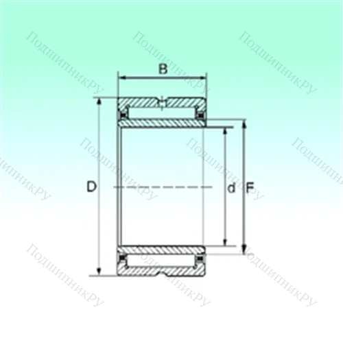 Подшипник игольчатый радиальный NKI 42/20 от производителя  NBS Подшипник игольчатый радиальный NKI 42/20 от производителя  NBS