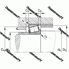 Подшипник 32008-XA в Саратове Подшипник 32008-XA в Саратове