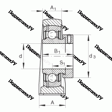 Подшипник PASE 35-N в Саратове