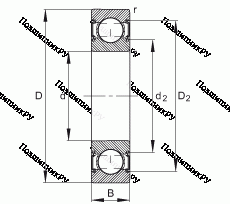 Подшипник 6002-C-2HRS в Саратове Подшипник 6002-C-2HRS в Саратове